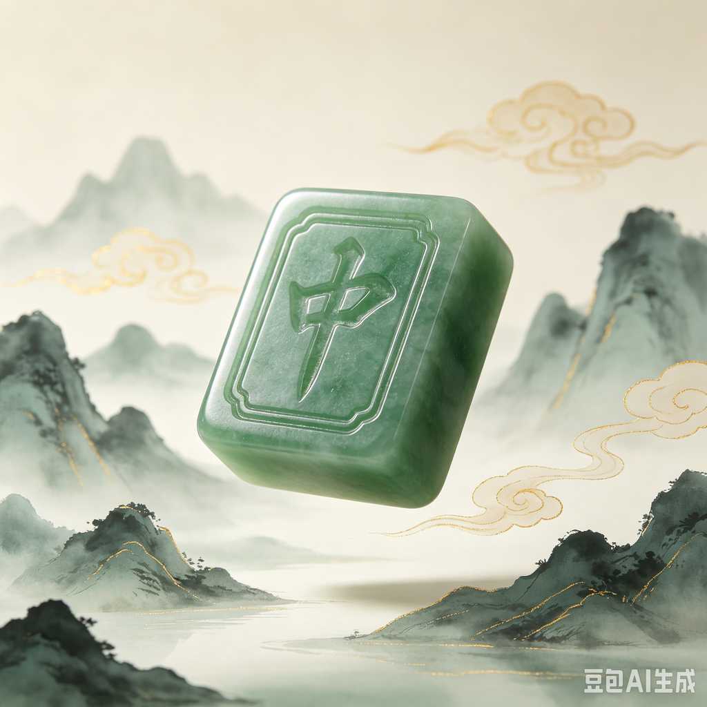 fine polished mahjong set