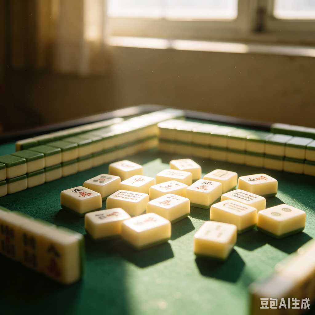 stable print mahjong set