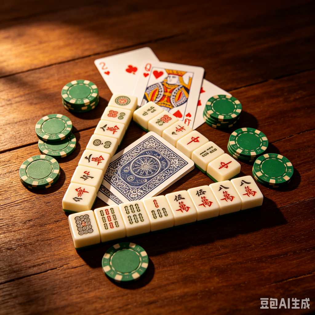 hand painted mahjong tiles